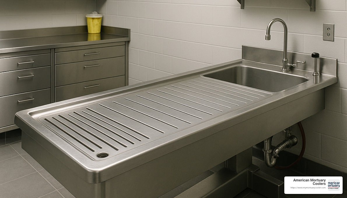 The Ultimate Embalming Table Roundup for Funeral Professionals - American Mortuary Coolers & Equipments The Ultimate Embalming Table Roundup for Funeral Professionals - American Mortuary Coolers & Equipments